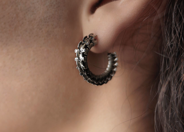 Spinal Hoop Ear Ring