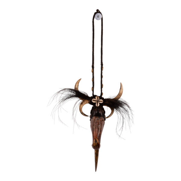 Rhinoceros Hornbill Skull Tribal Necklace

31222 - Image 4