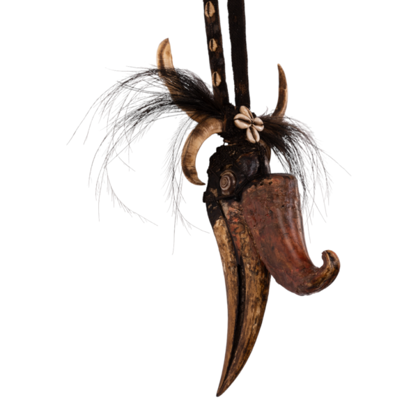 Rhinoceros Hornbill Skull Tribal Necklace

31222 - Image 3