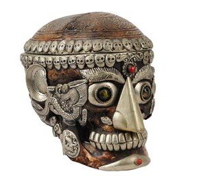 Tantric Human Skull Kapala
(2365)